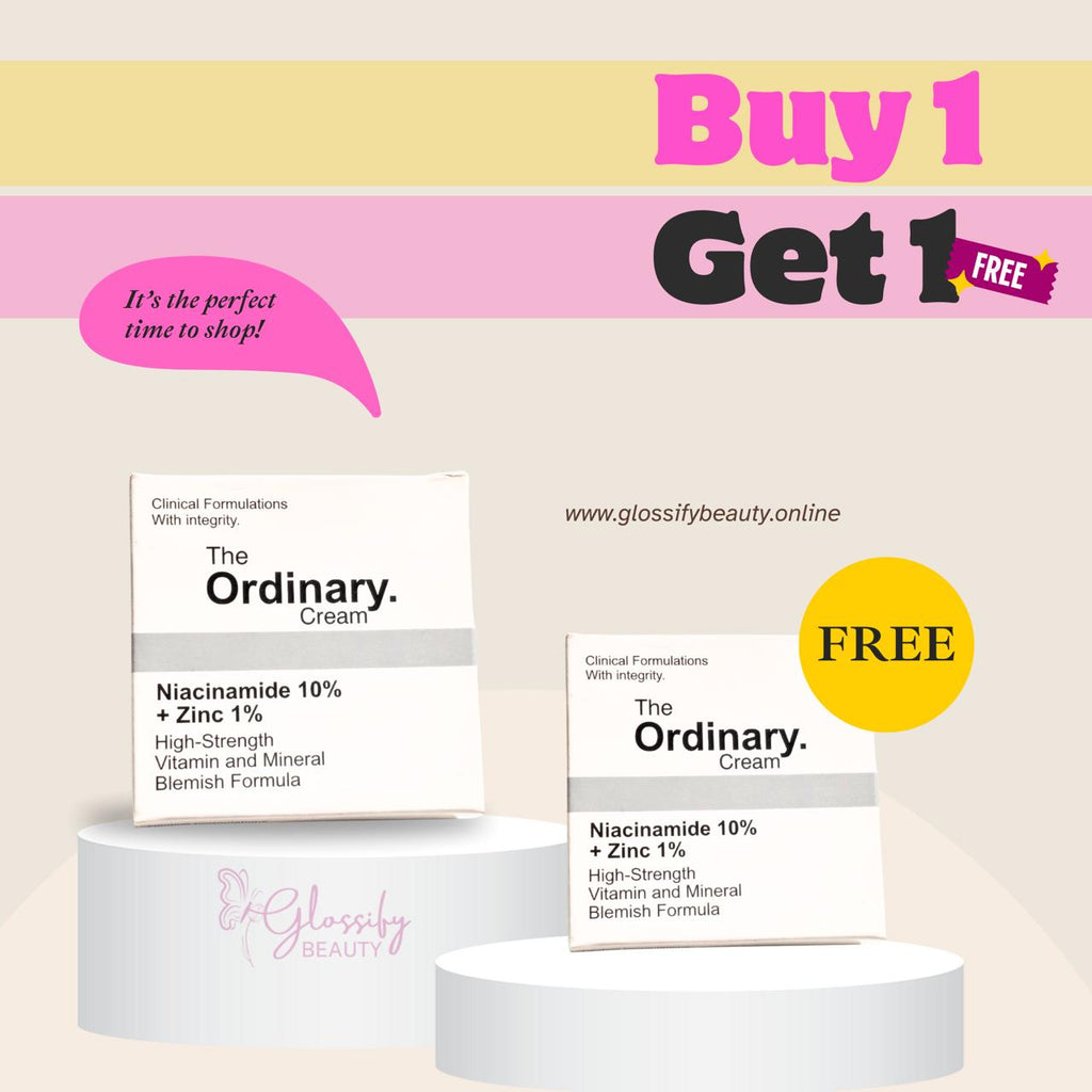 Buy 1 Get 1 Free | The Ordinary Niacinamide Skin Brightening Cream